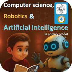 Icone : Computer science, Robotics & Artificial Intelligence In primary school 4