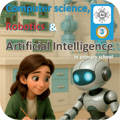 Icone : Computer science, Robotics & Artificial Intelligence In primary school 3