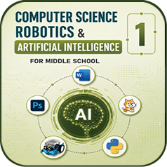 Icone : Computer science, Robotics & Artificial Intelligence For Middle School 1